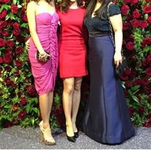 Theia classy blue gown