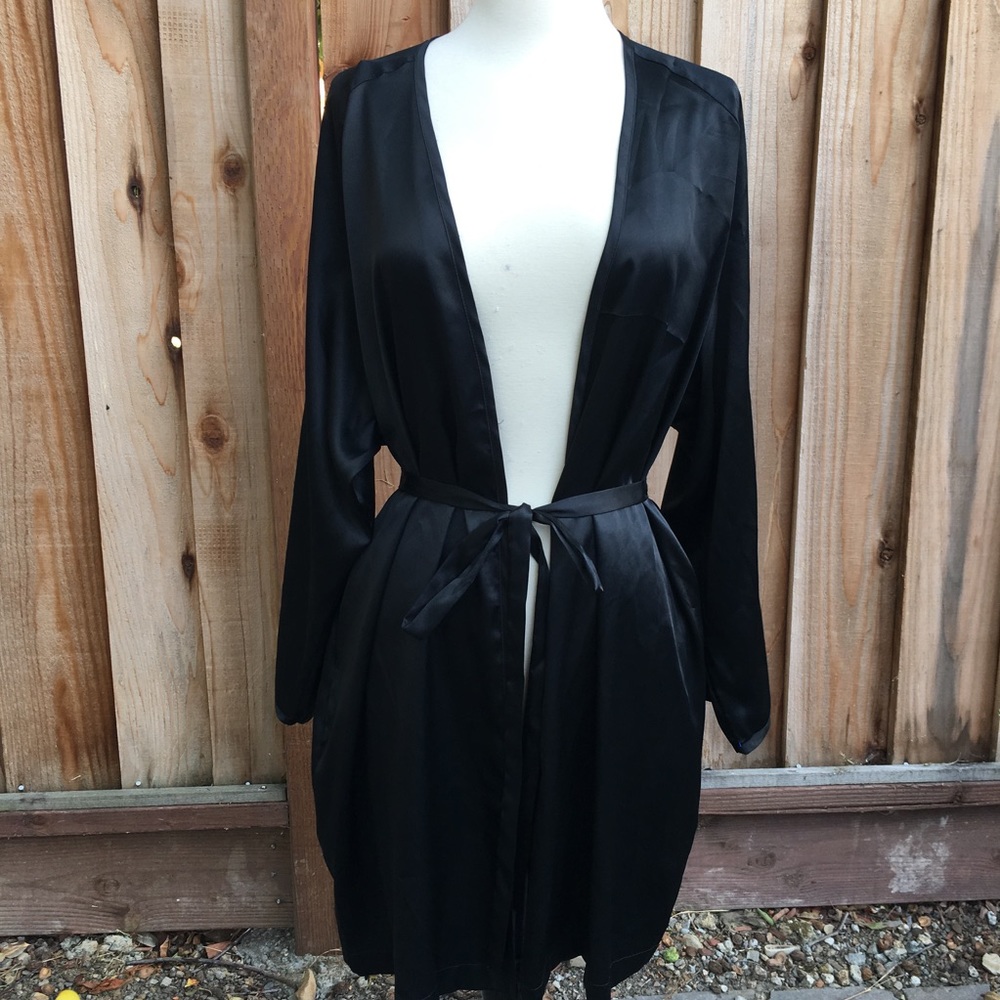 Victoria's Secret Black Robe