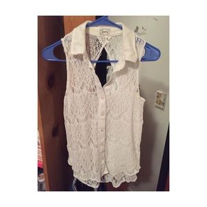 Kirra White Lace Top