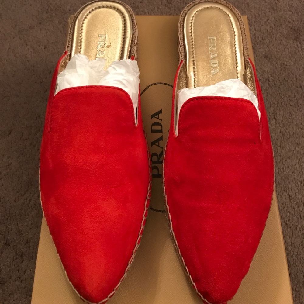 Prada Calzature Donna (color=Lacca)