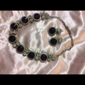 🎀purple Costume jewelry