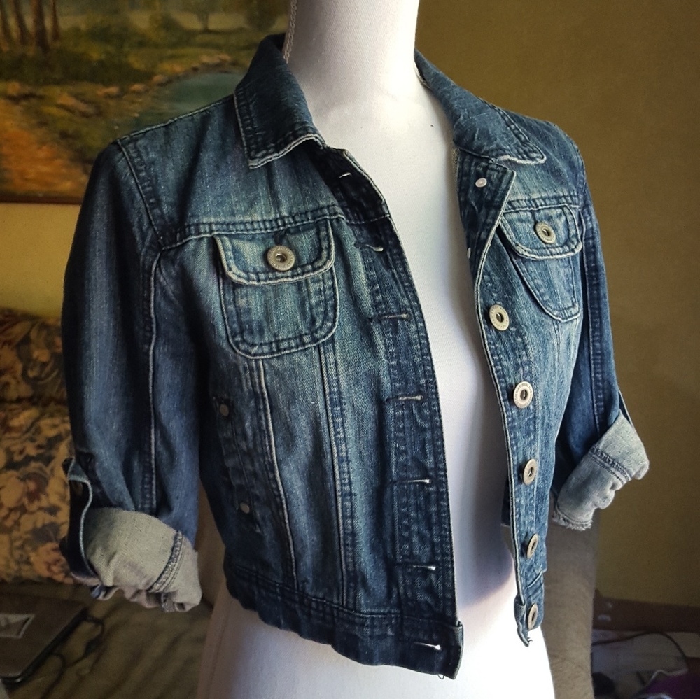 Cropped Jeans Jacket