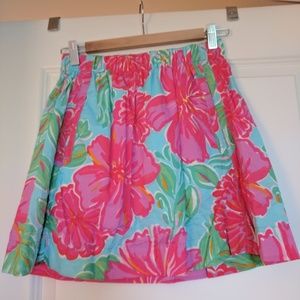 Lilly Pulitzer Cissy skirt, shorely blue bellina