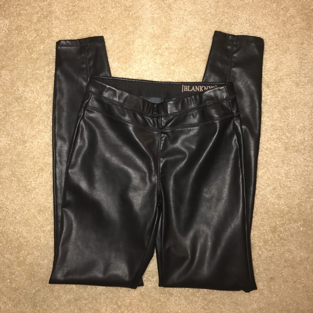 BLANKNYC faux leather leggings