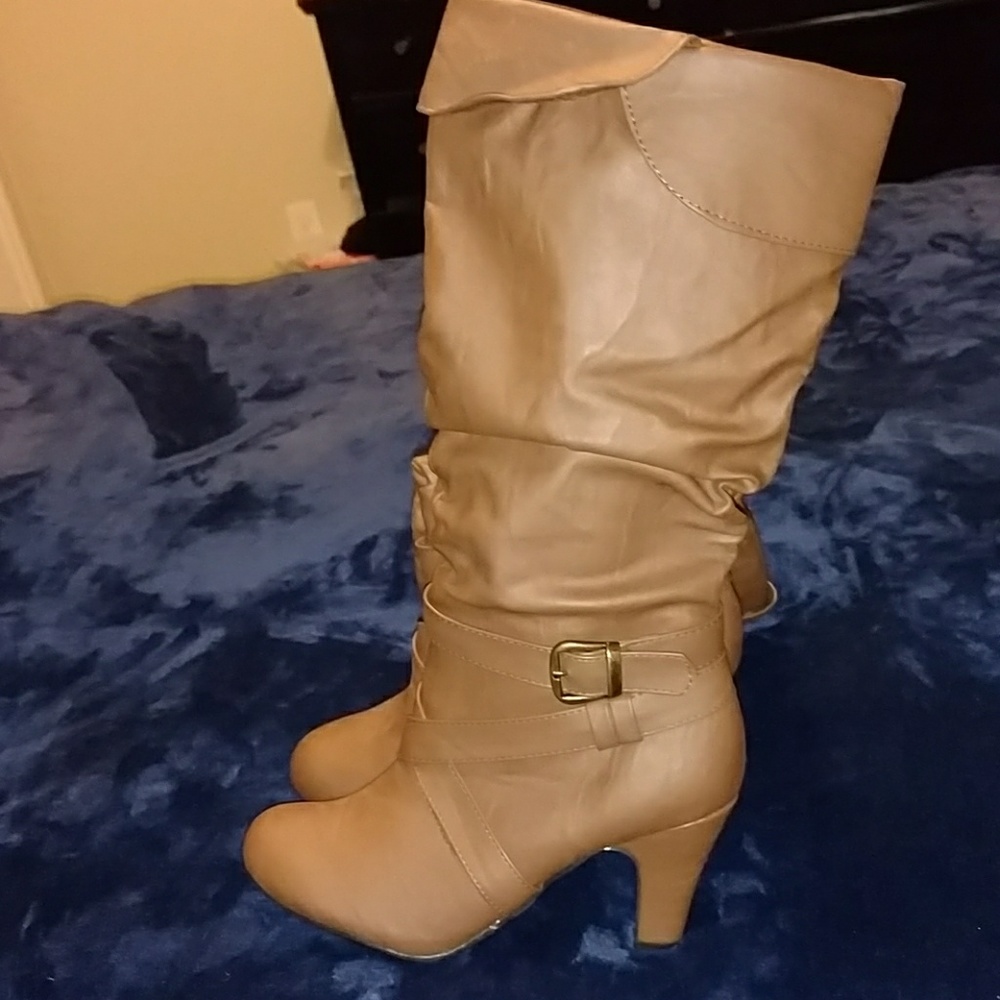 Brown Heel Boots