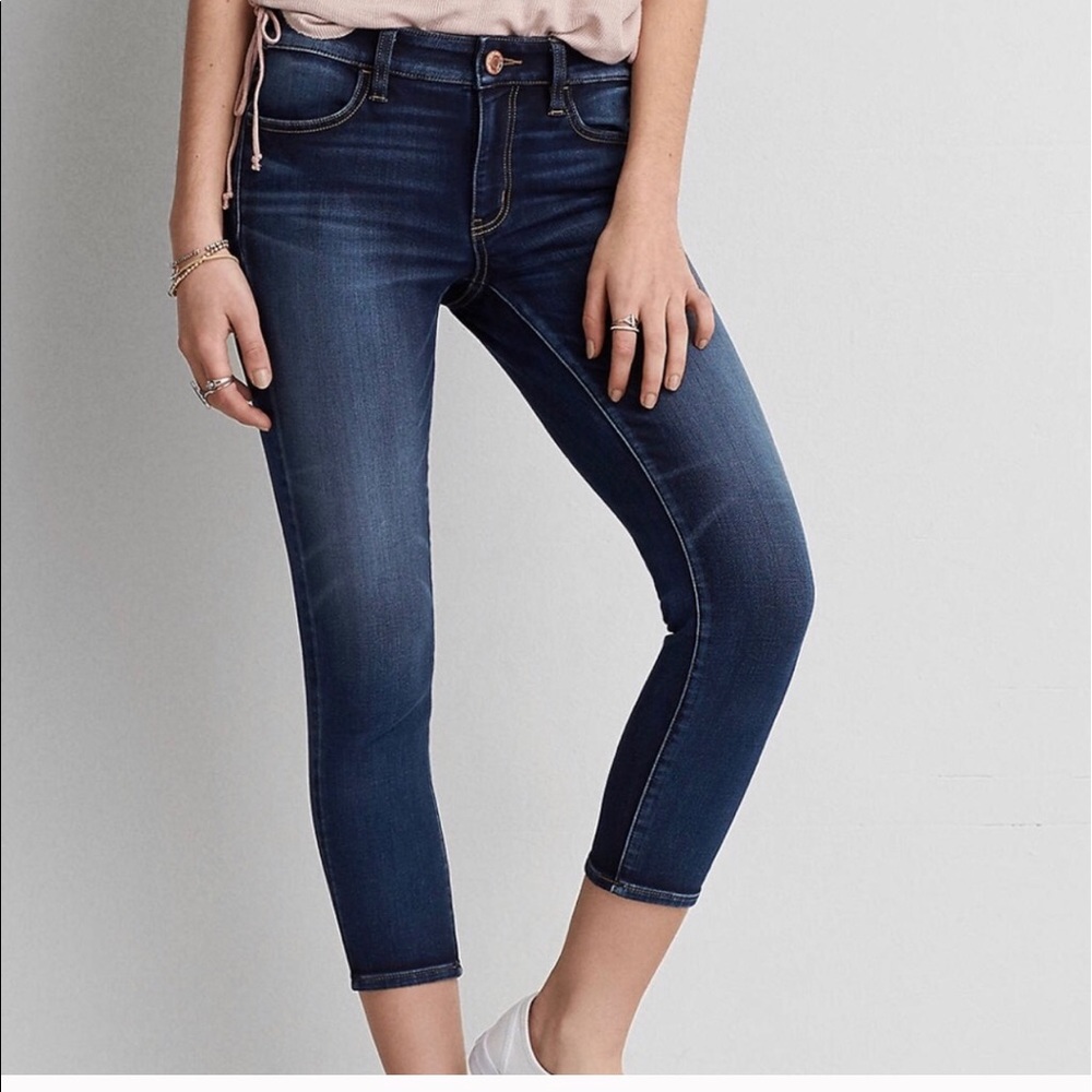 American Eagle Jegging Crop size 4