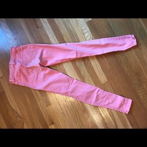 J Brand Skinny Jeans Size 24 in Coral
