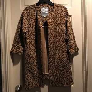 CAbi Estate Jacket Leopard Animal Print