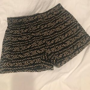 Tribal print shorts