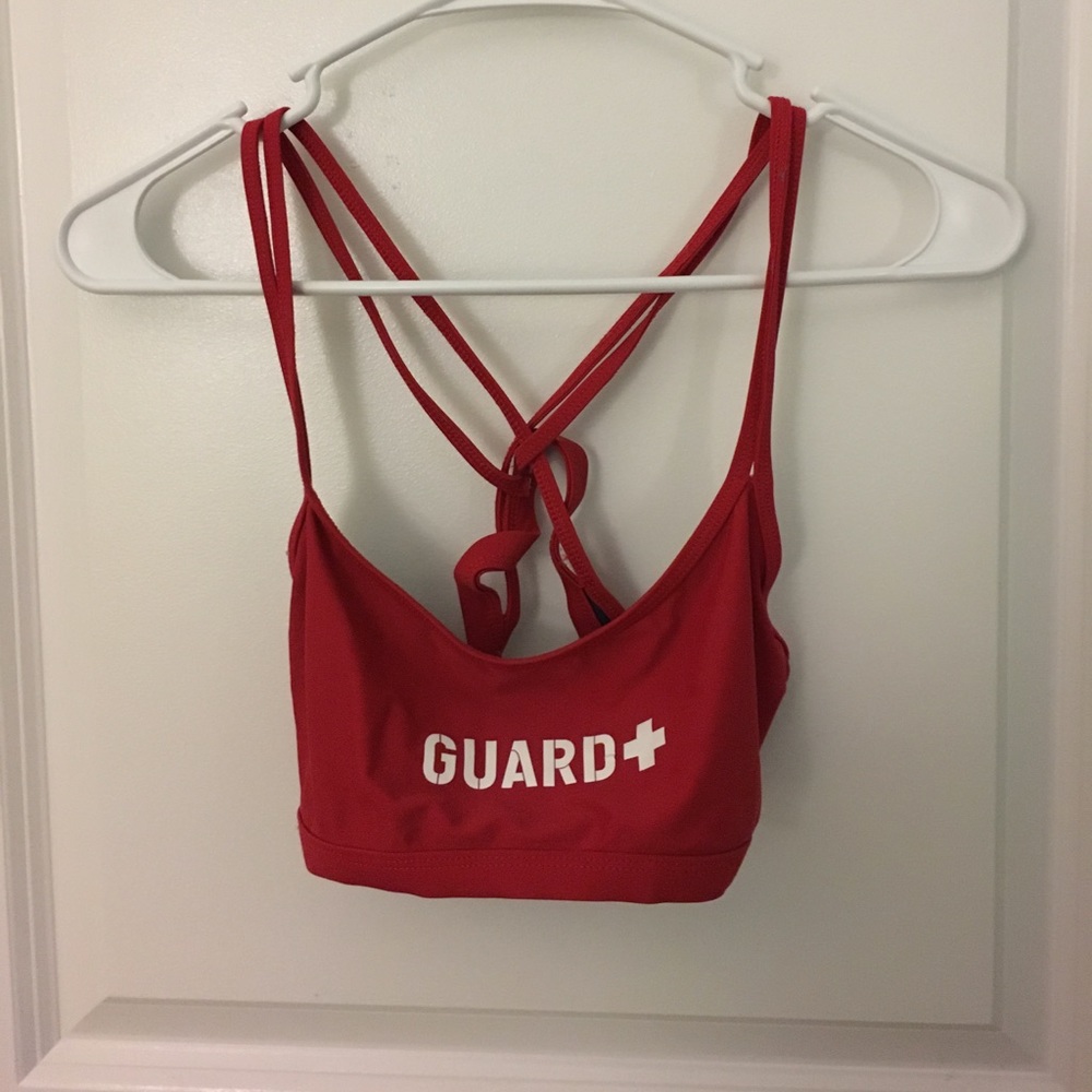 supportive lifeguard bikini