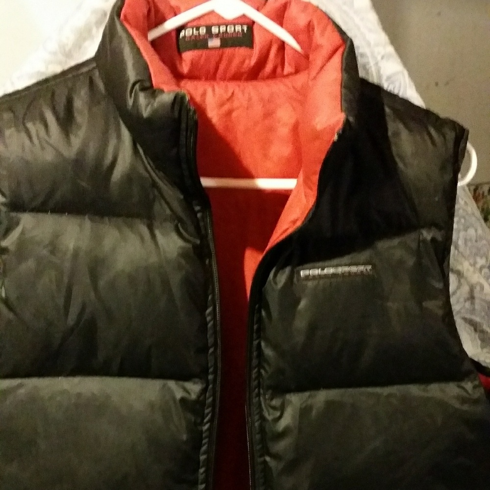 Womens polo sport puffer vest