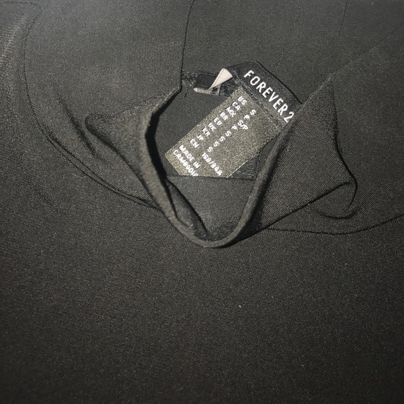 Long black bodycon dress - Picture 4 of 4