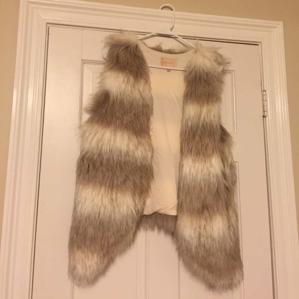 Boutique Faux Fur Vest