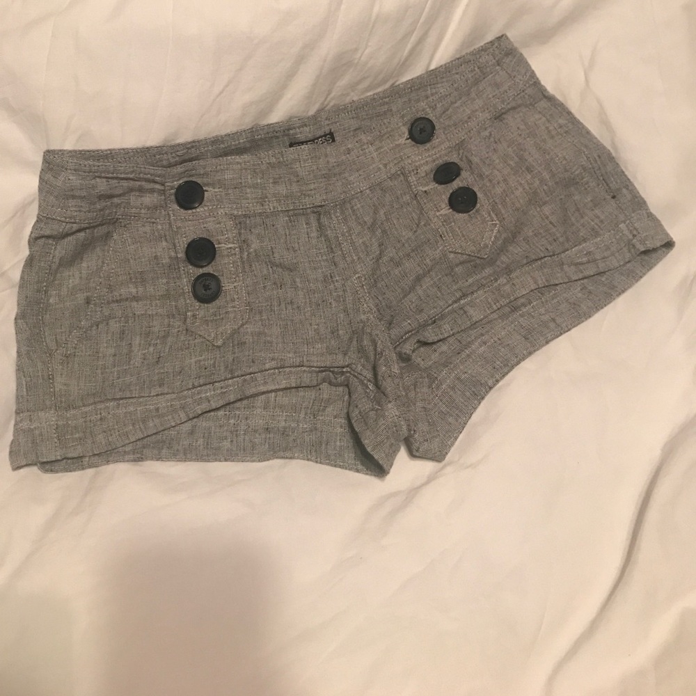 Express bottom front shorts