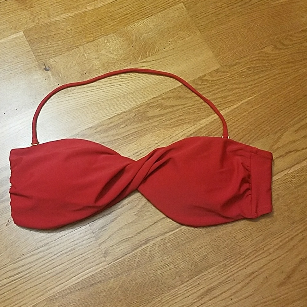 Jessica Simpson Bandeau bikini top