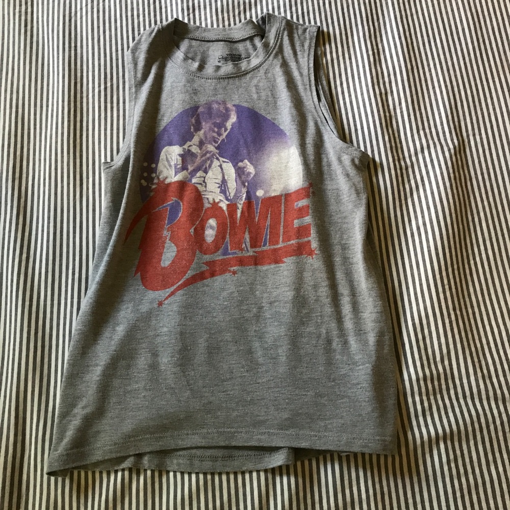 David Bowie muscle tee