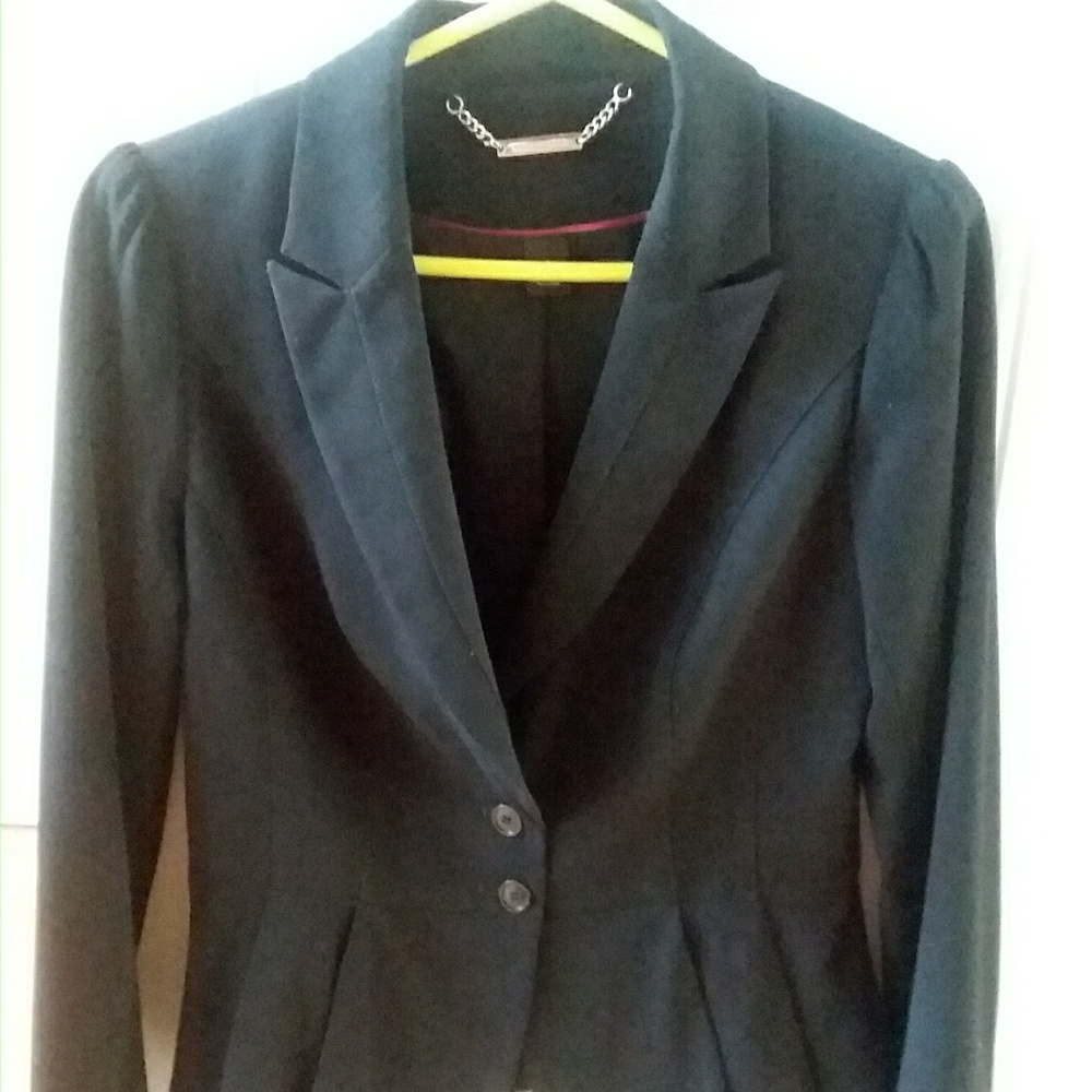 WHBM BLACK BLAZER