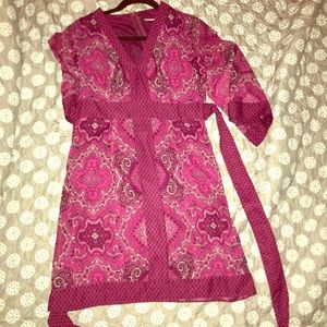 New York and Company - pink print dress