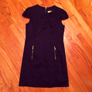 Michael Kors Black Shift Dress