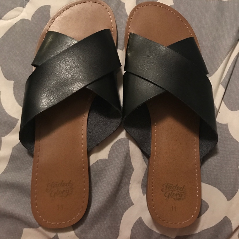 New Faded Glory slip-ons. Never worn