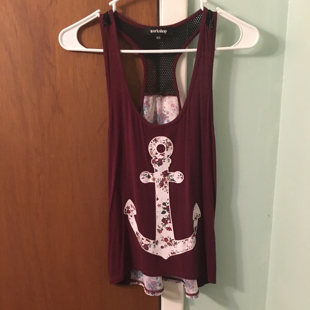 🚫SOLD🚫Anchor Tank Top