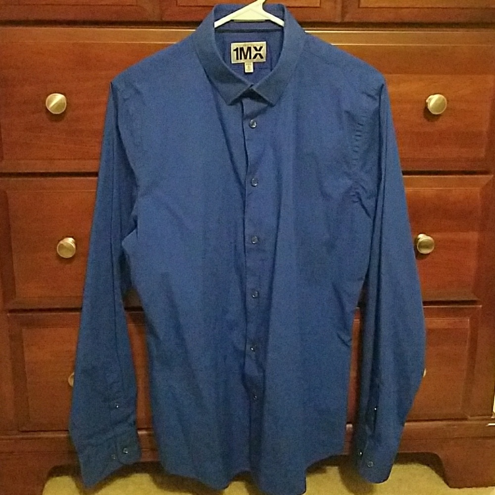 Express 1MX Fitted Button Down