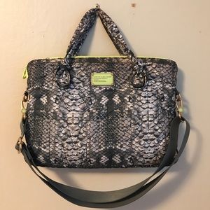 Marc Jacobs Printed Laptop/Messenger Bag