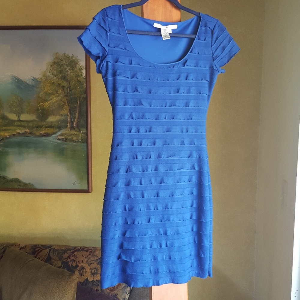 Royal Blue 👑 Knee-Length Dress