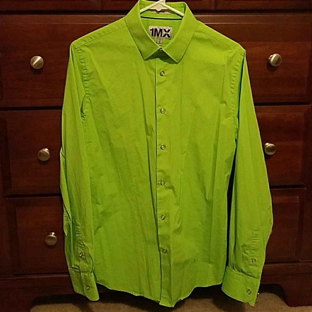 Express 1MX Fitted Button Down