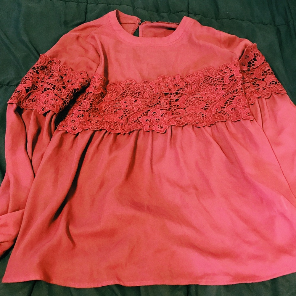 Maroon/burgundy top from Nordstrom rack
