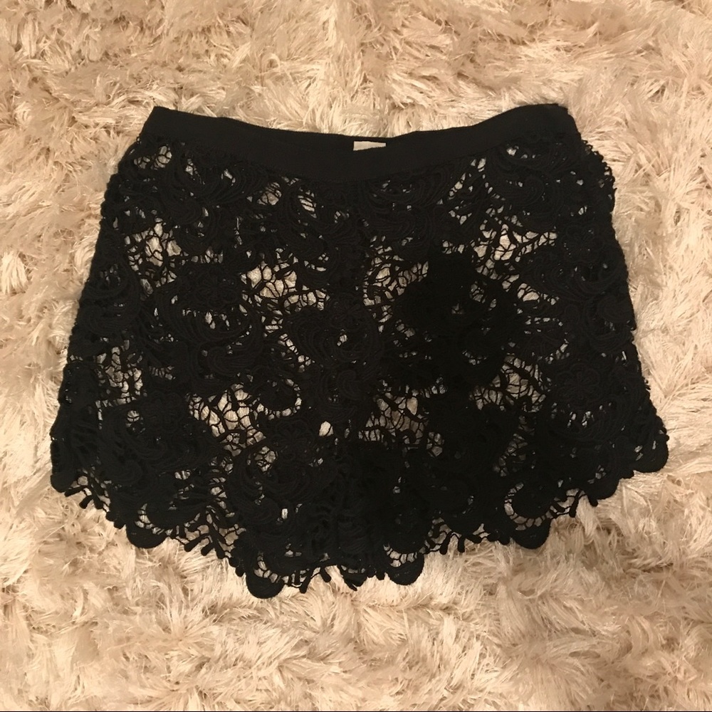 Free People Lace Shorts