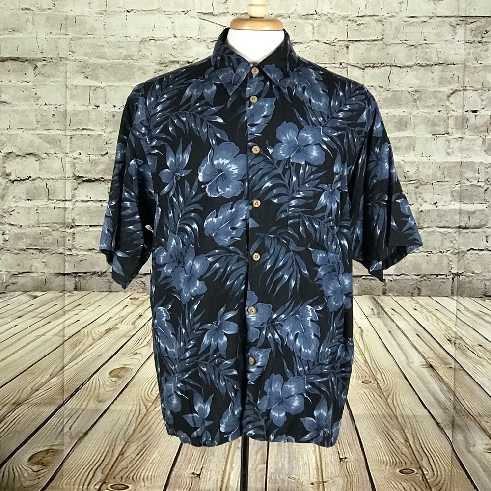 Round Tree & York Caribbean Men's a Hawaiian Shirt