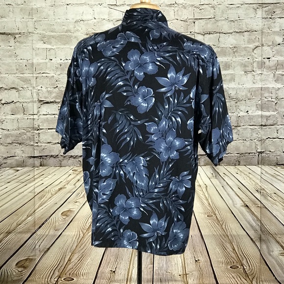 Round Tree & York Caribbean Men's a Hawaiian Shirt - Picture 3 of 6