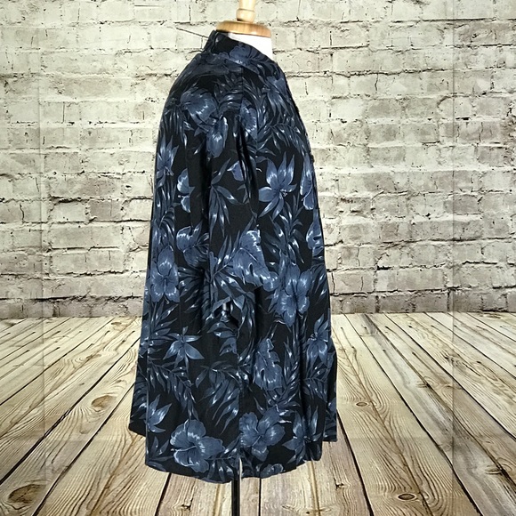 Round Tree & York Caribbean Men's a Hawaiian Shirt - Picture 4 of 6