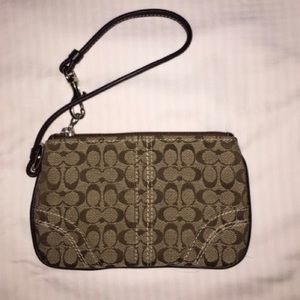 Coach wristlet