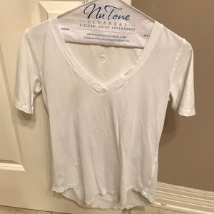White Lululemon V-neck