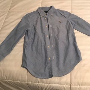 Boys button up shirt