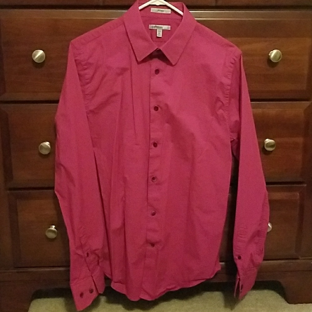 Express 1MX Fitted Button Down