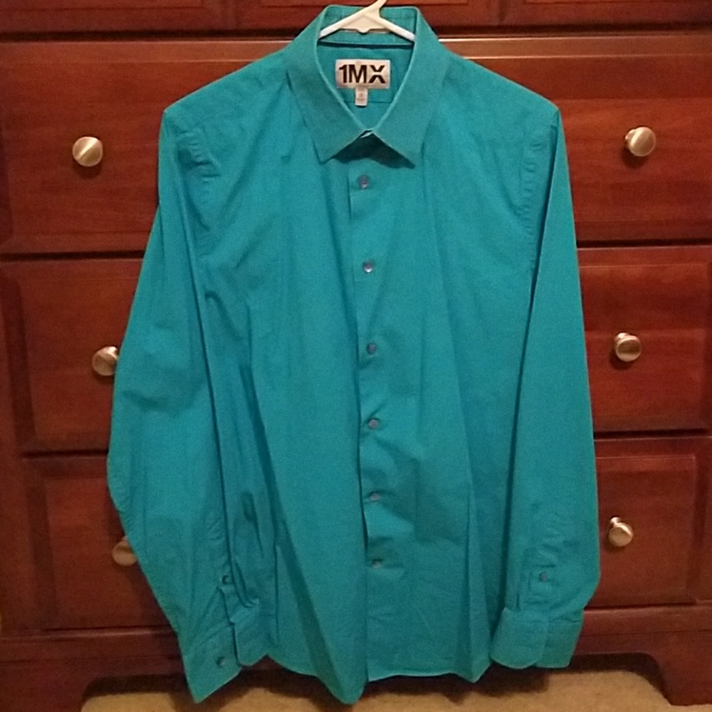 Express 1MX Fitted Button Down