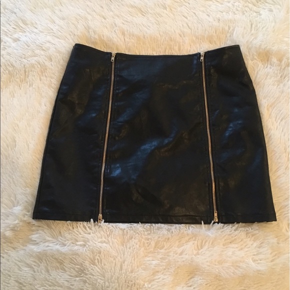 ANGL Dresses & Skirts - NEW Angl leather mini skirt