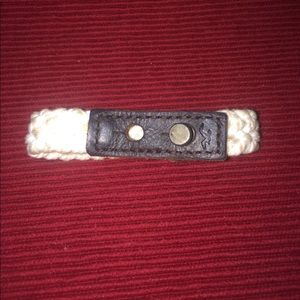 🛍Men's Hollister woven/leather bracelet