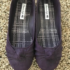 Purple American Eagle ballet flats