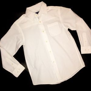 Cherokee Boy's White Button Up NWOT Size S