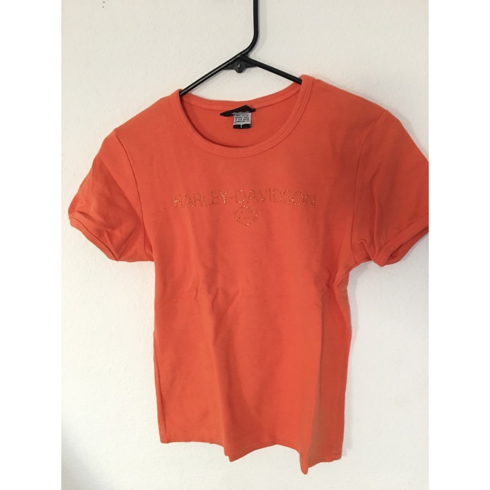HARLEY-DAVIDSON Orange Tee