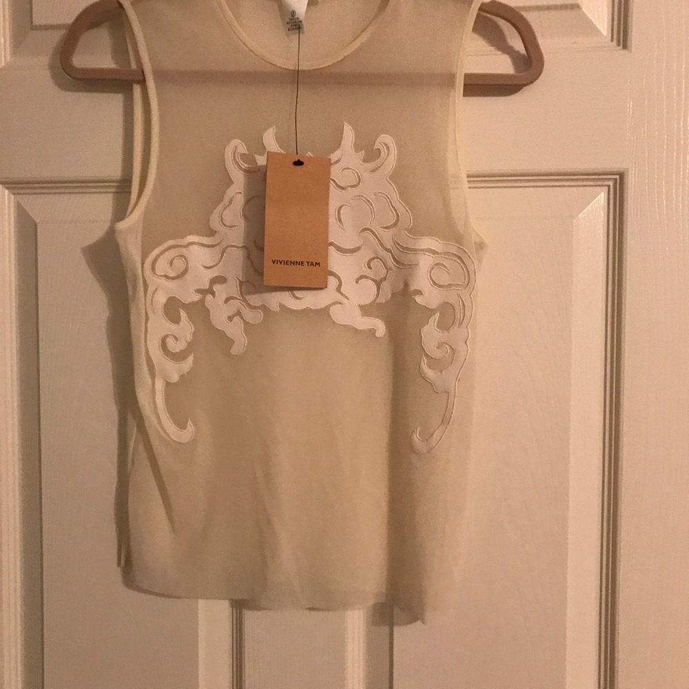 Vivienne Tam sheer top
