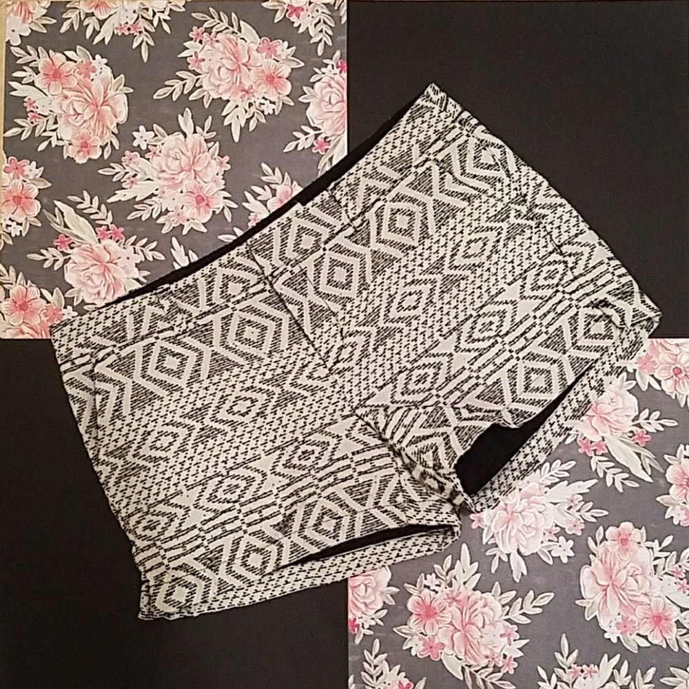 Tribal print shorts