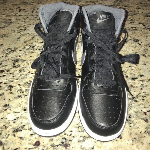 Nike Other - BRAND NEW Black & Gray Big Nike High tops!
