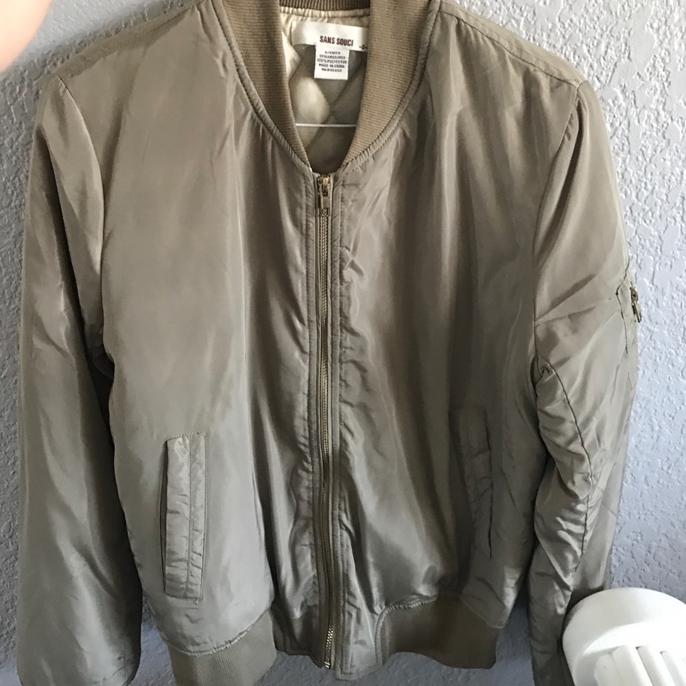 bomber jacket. size small.