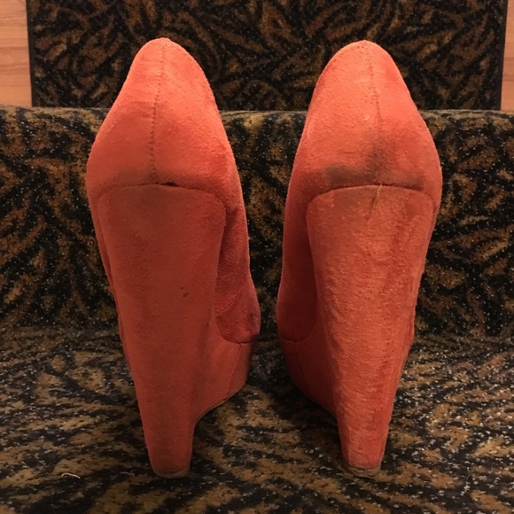 Elle Peep-Toe Wedges - Picture 3 of 4