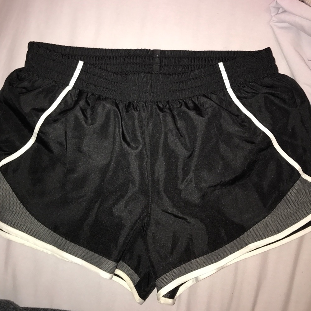 SO Black Running Shorts
